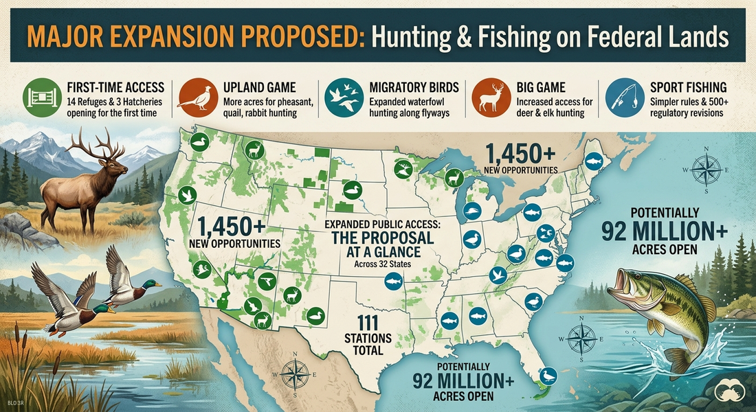 Proposed Major Expansion of Hunting and Fishing on Federal Lands: What Hunters and Anglers Need to Know