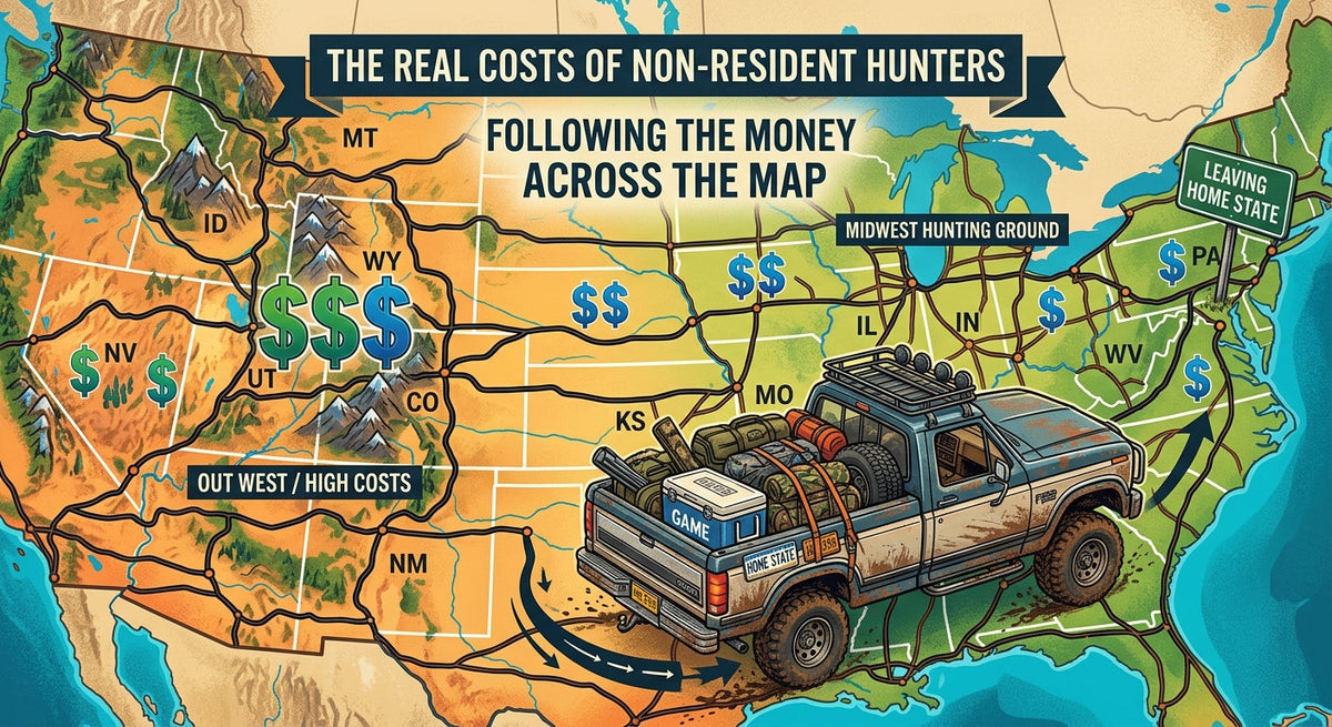 Nonresident Hunting in 2026: What It Actually Costs