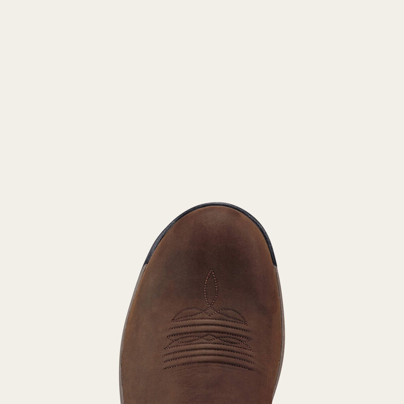 Ariat Terrain H2O Pull-On Boot – toe and outsole detail | Venator Hunting