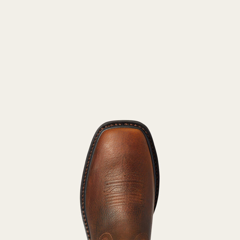 Ariat WorkHog XT Work Boot – square toe detail | Venator Hunting