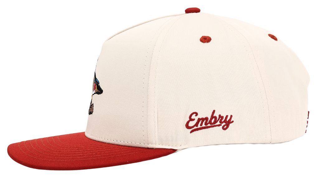 Cream/Red - Woody