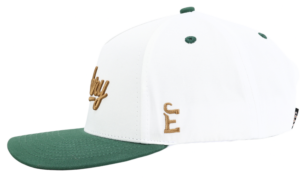 White/Green - 3D Logo
