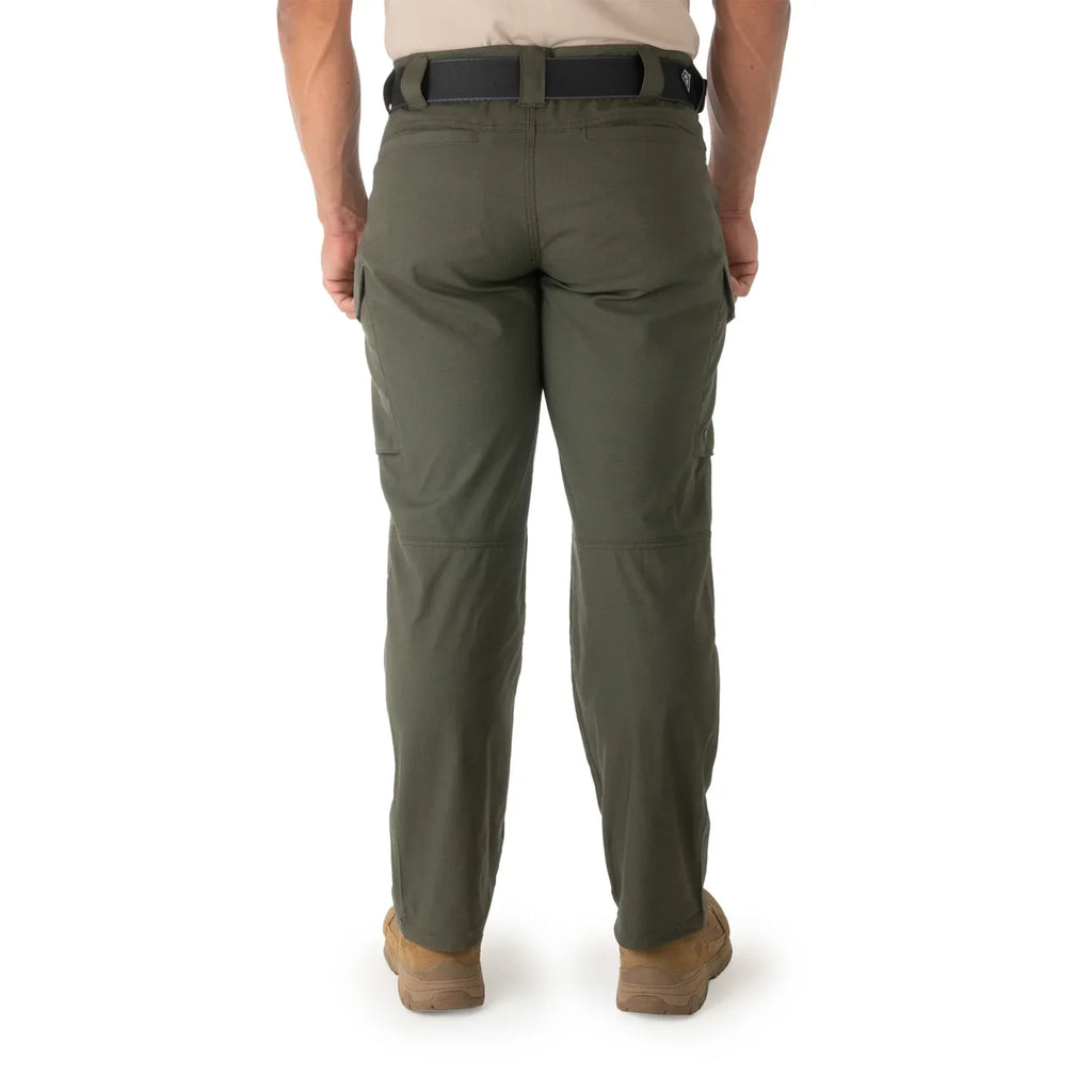 First Tactical | V2 Tactical Pants – Olive Drab - Men's Micro Ripstop Fabric, Double-Dyed for Color-Fastness, DWR Water Repellent Finish