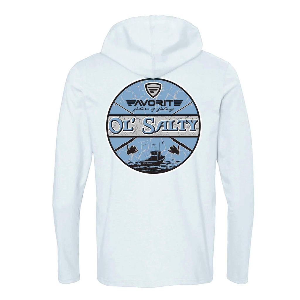 Ol Salty Lightweight Tri-Blend Hoodie