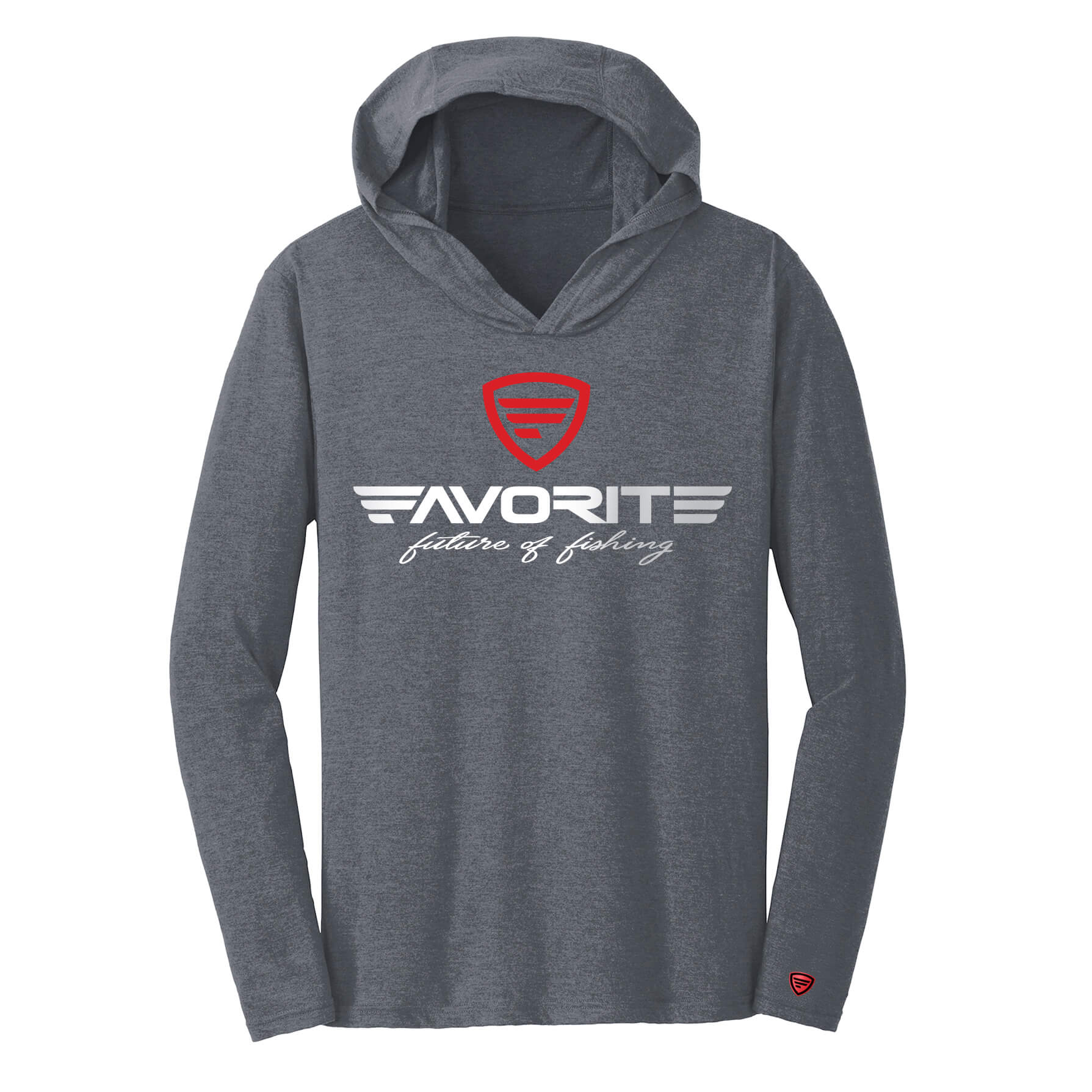 Favorite Lightweight Tri-Blend Hoodie – detail close-up | Venator Hunting