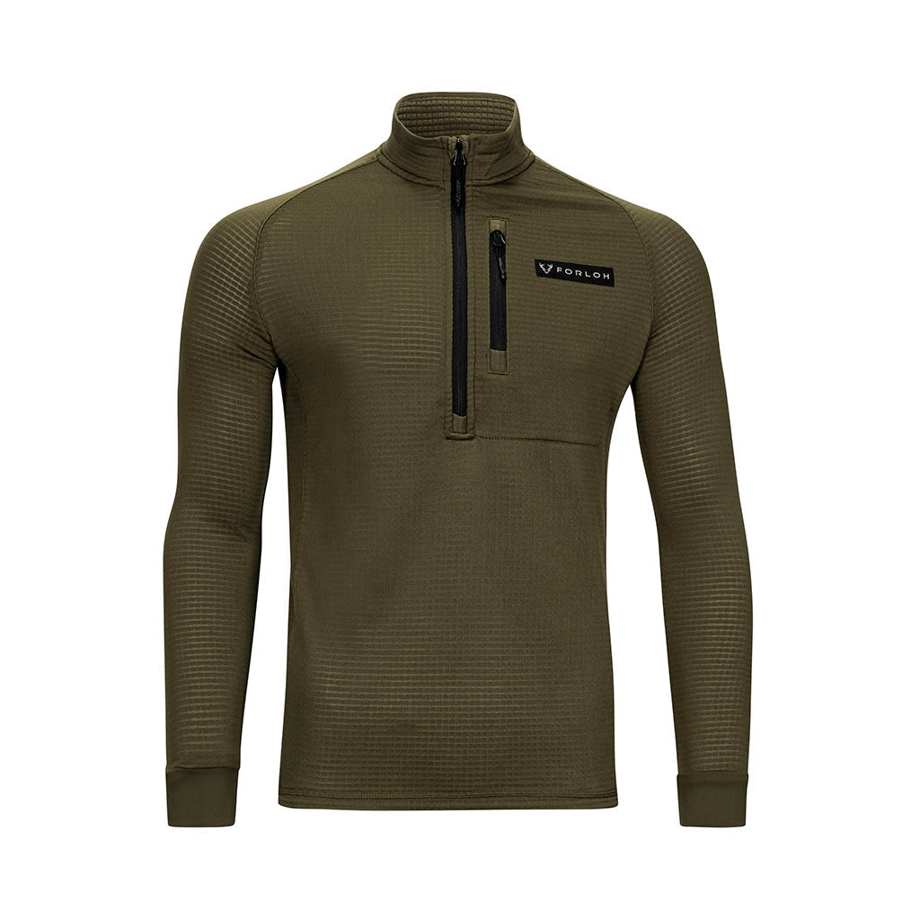 Men's Polartec® Power Grid™ Half-Zip Midlayer