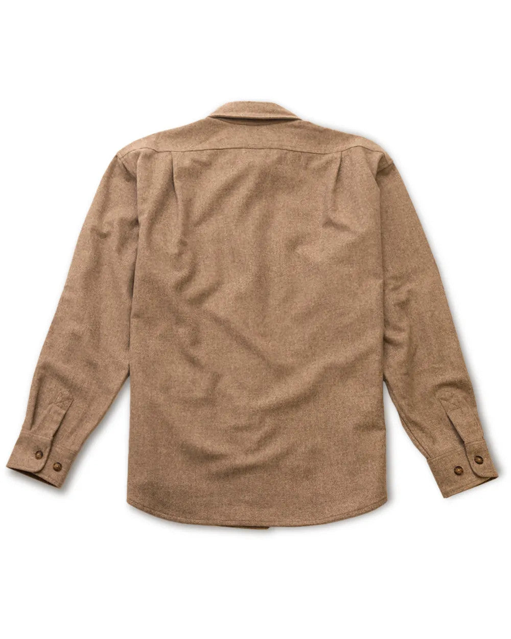 Mariners Overshirt in Oatmeal, back view