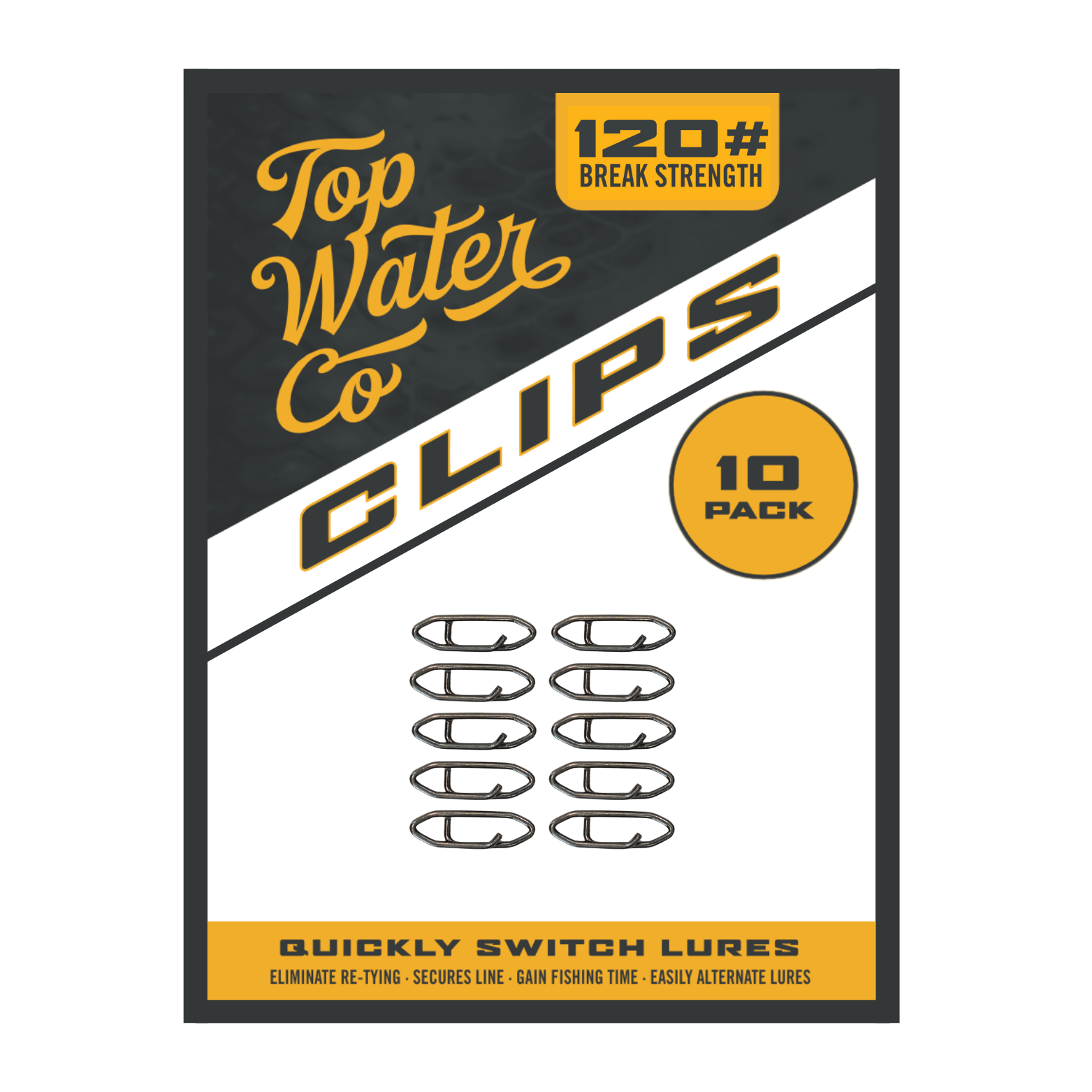Topwater Co Speed Clips (15-45-70-120lbs) – product view 25 | Venator Hunting