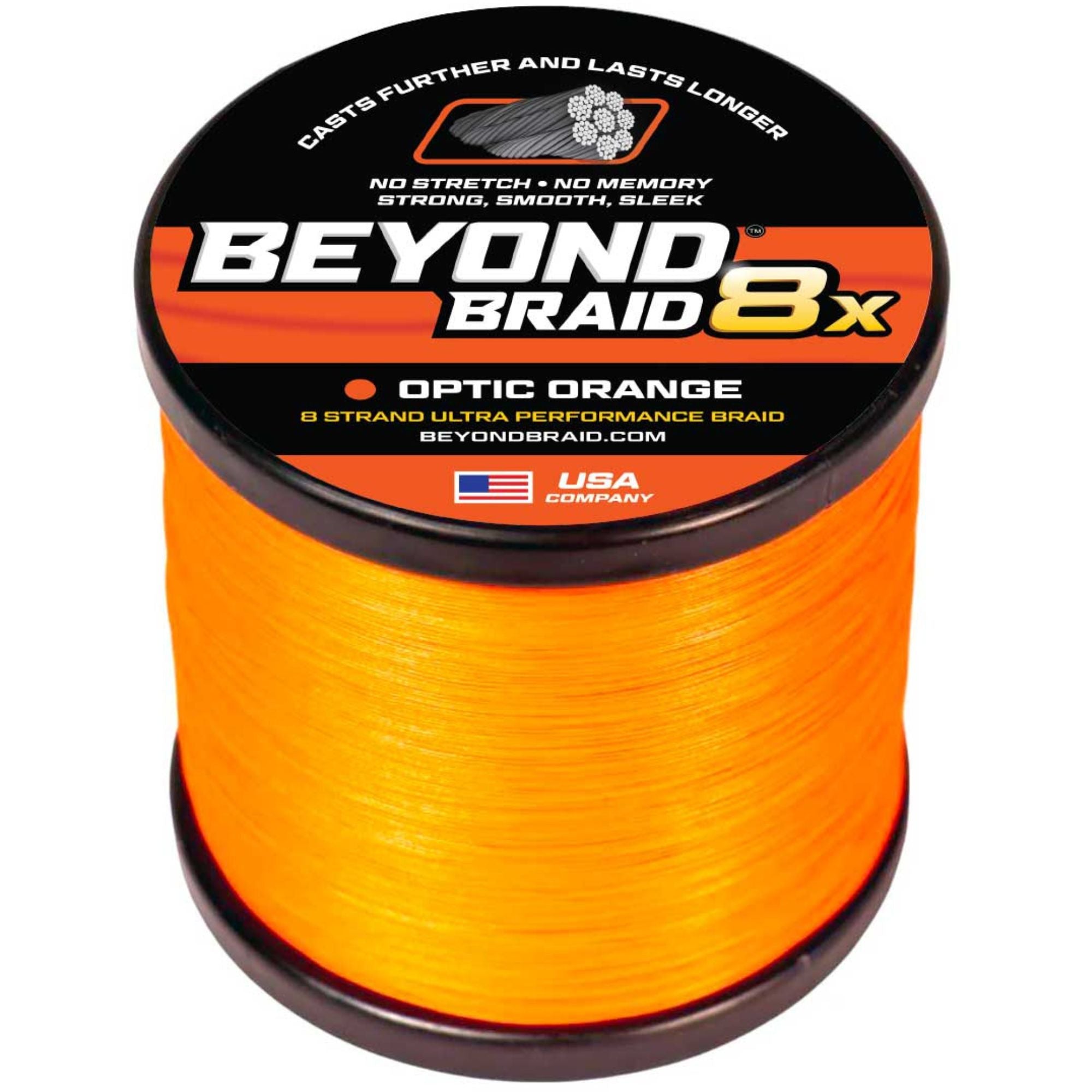 8 Strand Braided Fishing Line Series - Super Sleek & Smooth Braided Fishing Line - High Performance Fishing Line For Saltwate