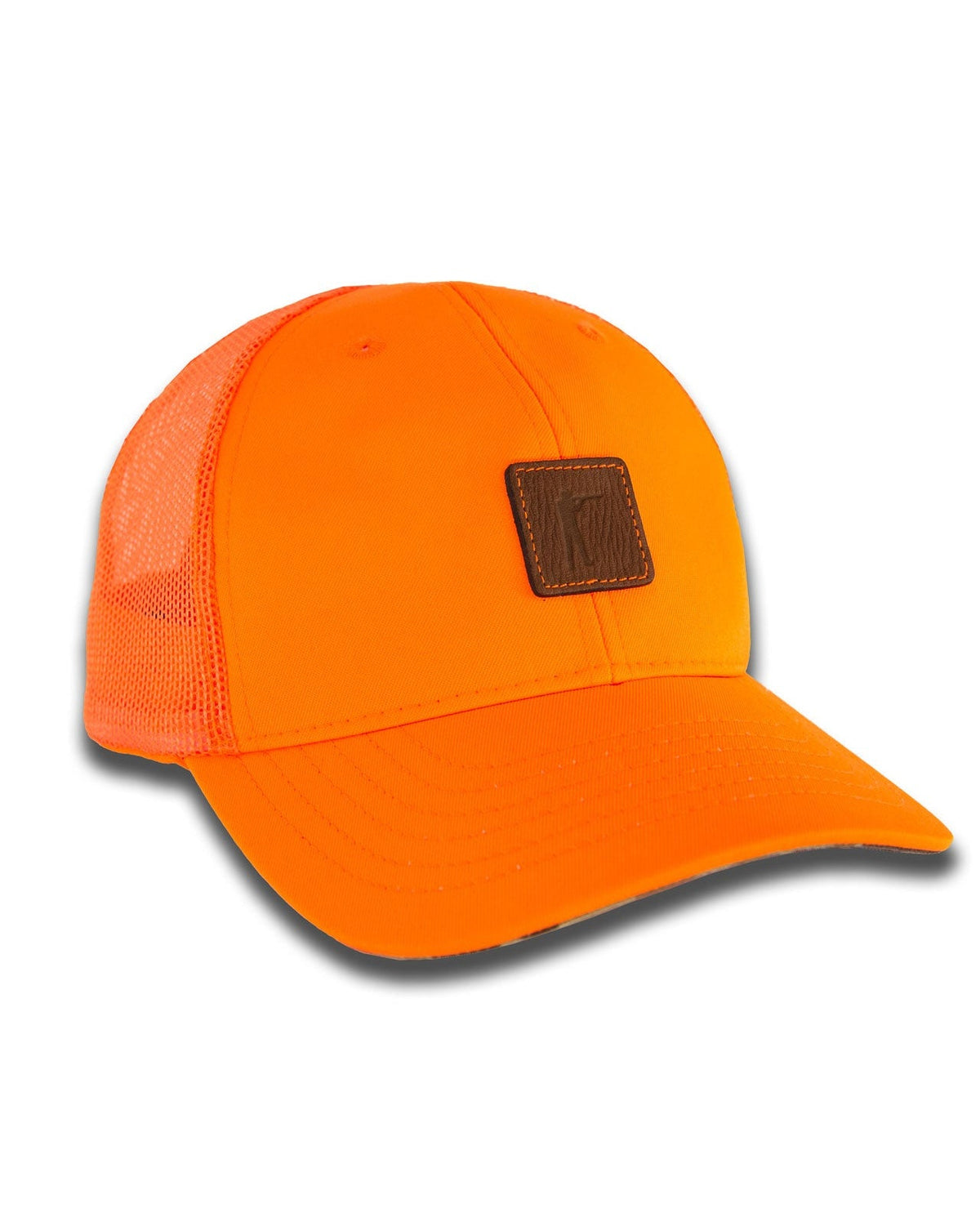 Blaze orange Arthur Snapback Upland Edition, side view