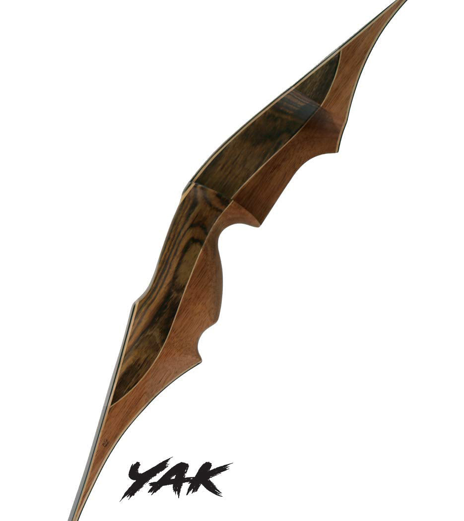 YAK 60-inch One Piece Bow – alternate angle view | Venator Hunting