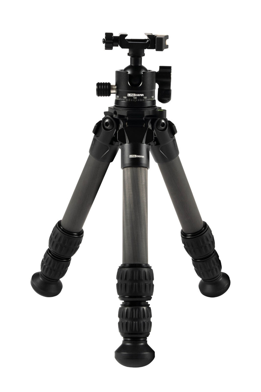 LINKOGEAR HT-223 Carbon Tripod Picatinny + Monoball Fix 26mm Clamp CNC Head