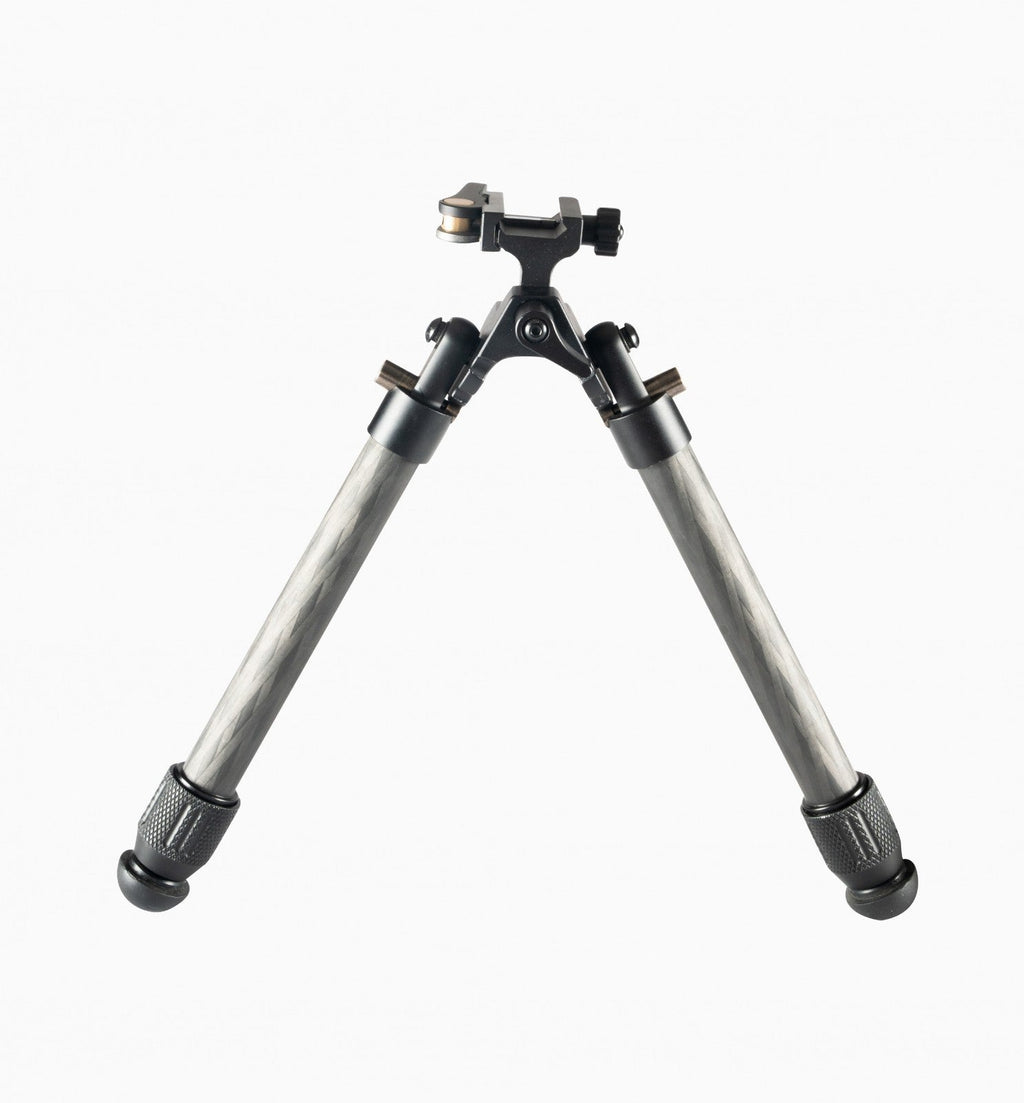 Linkogear HB-C01L Carbon Fiber Tac Bipod – QD Picatinny – Rubber & Spike Feet | Venator Hunting