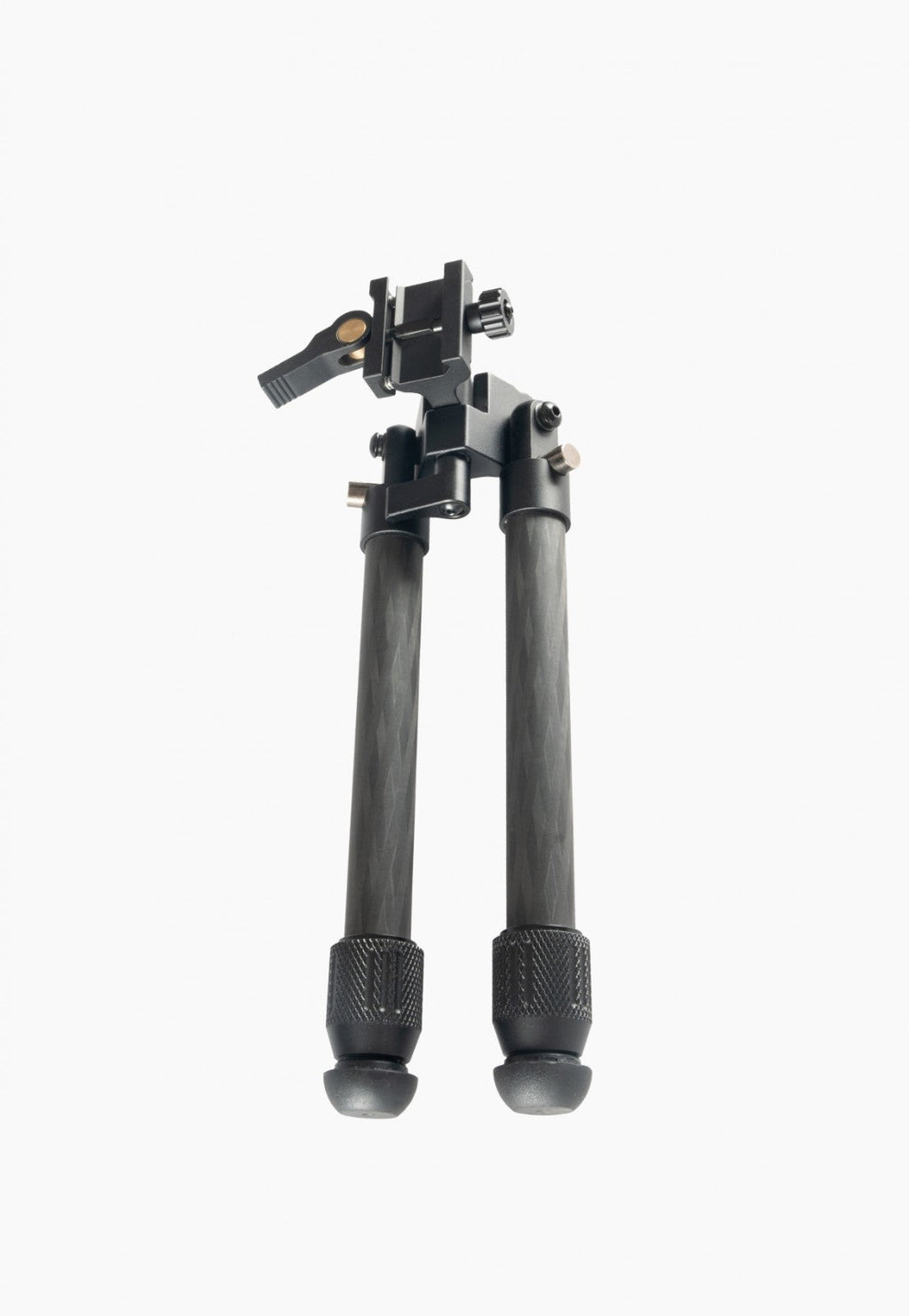 Linkogear HB-C01L Carbon Fiber Tac Bipod – QD Picatinny – Rubber & Spike Feet