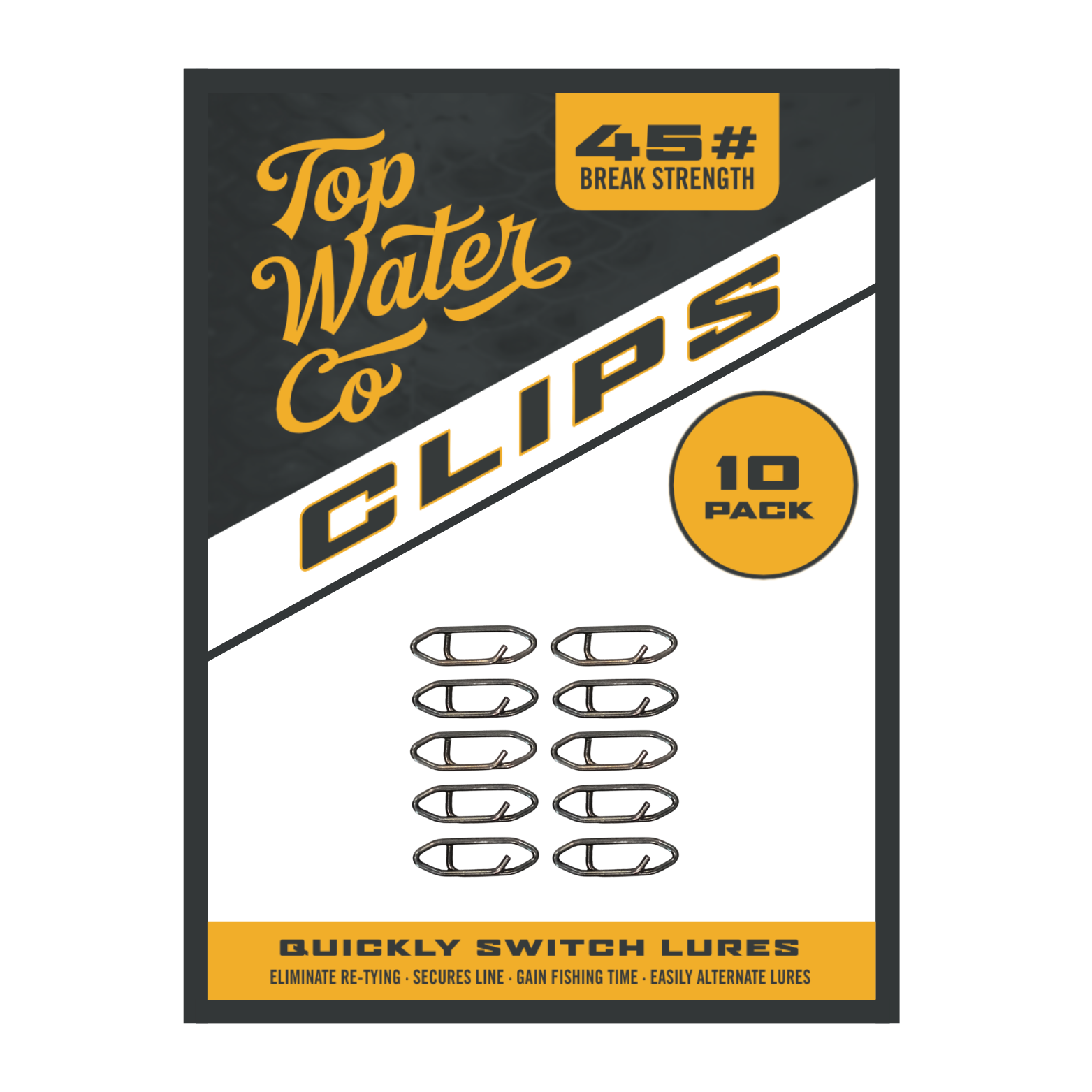 Topwater Co Speed Clips (15-45-70-120lbs) – product view 18 | Venator Hunting