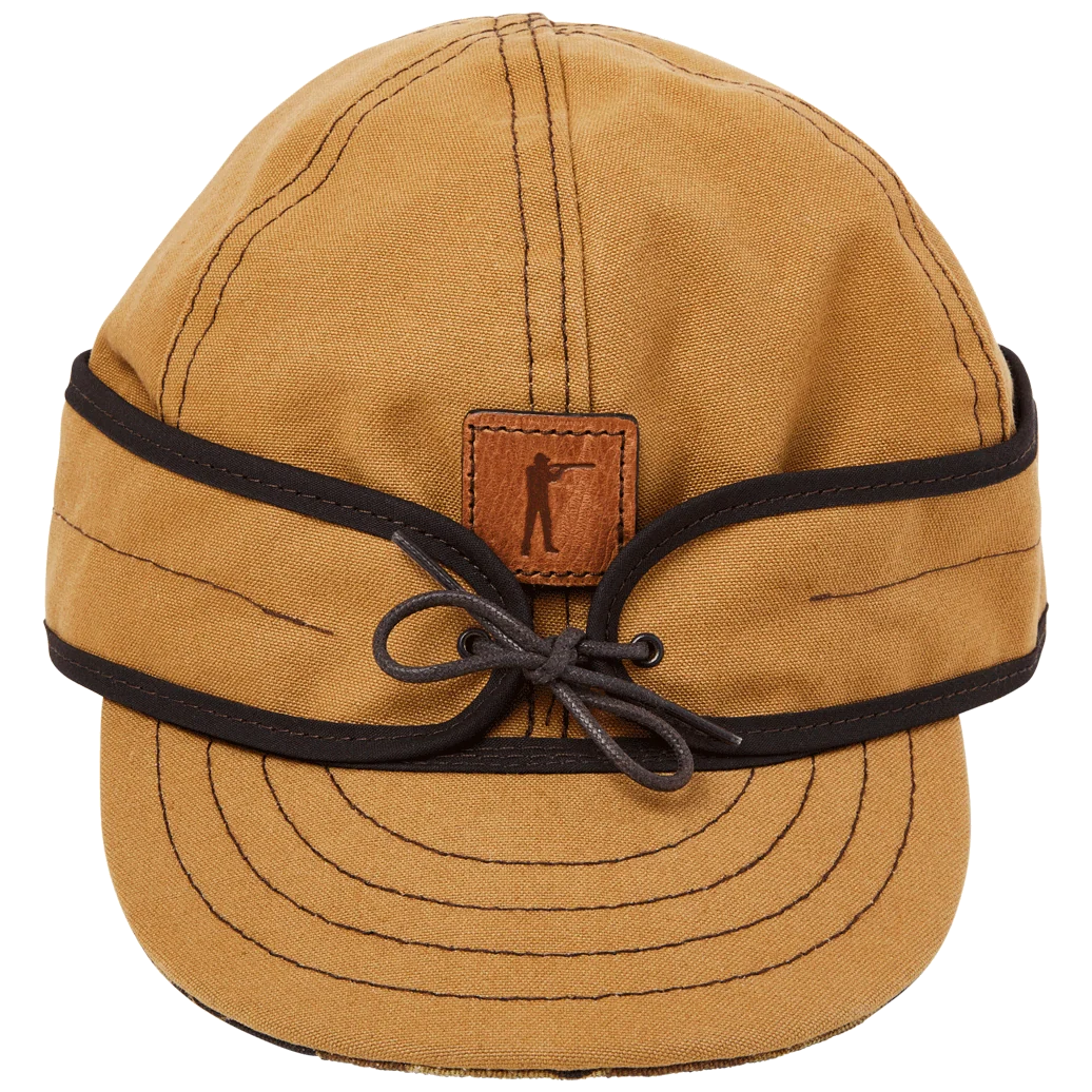 Front view of the Stormy Kromer x Ball and Buck Original Cap in Signature Canvas