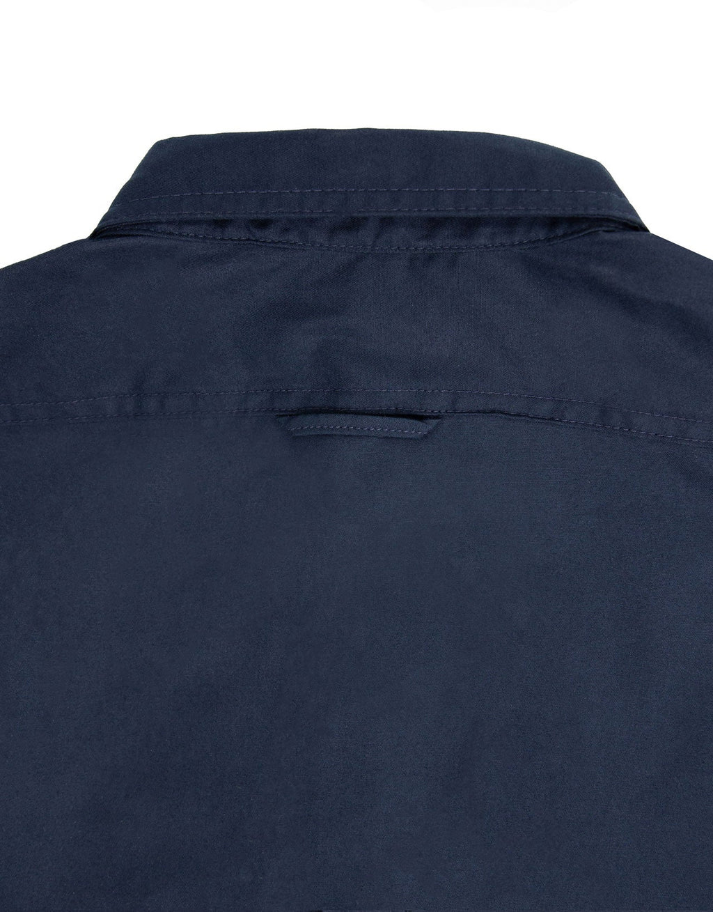 Back pleat on the navy Jack Carr Limited Edition Shirt #002