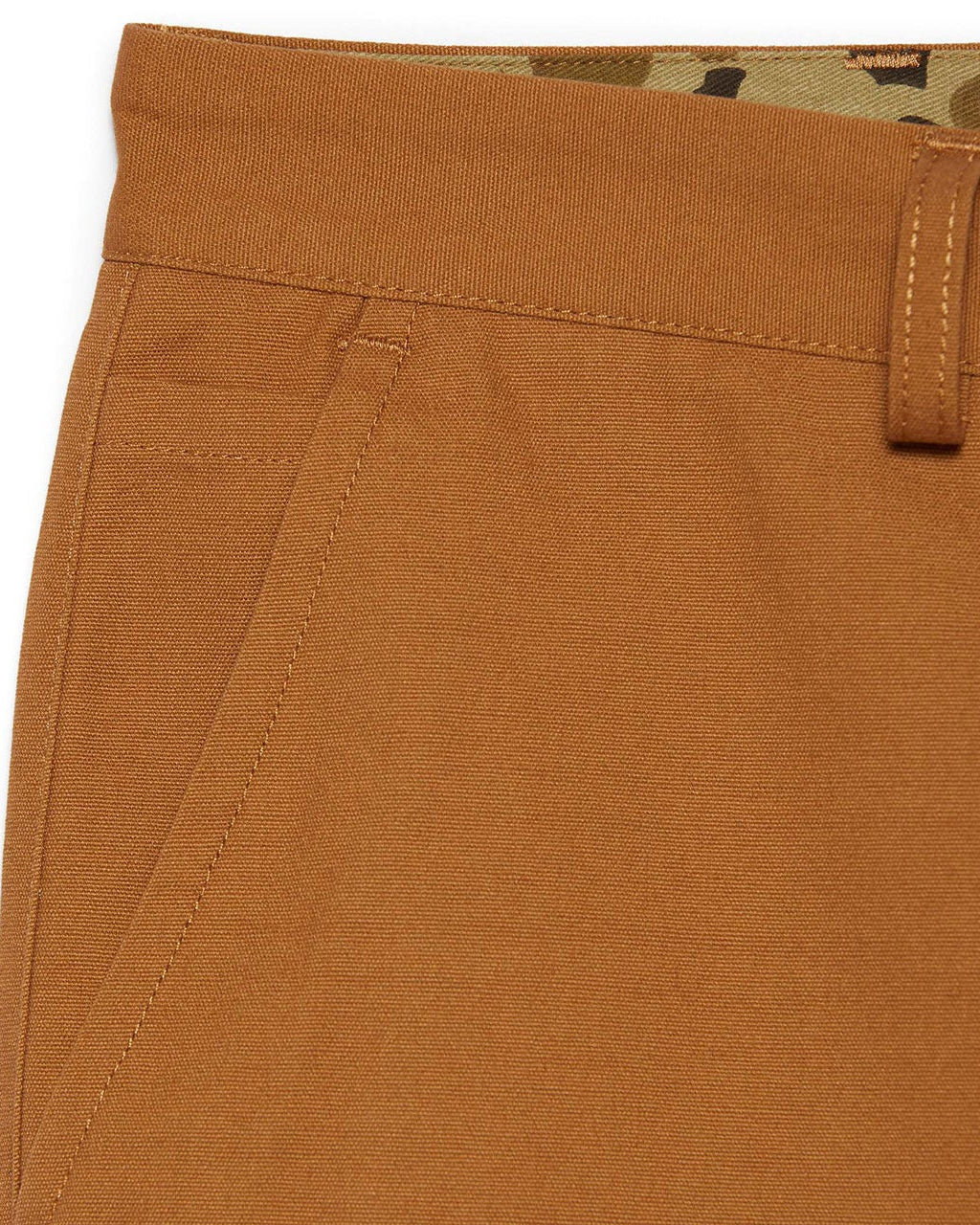 Front pocket on the Ground Nutmeg Heritage Pant