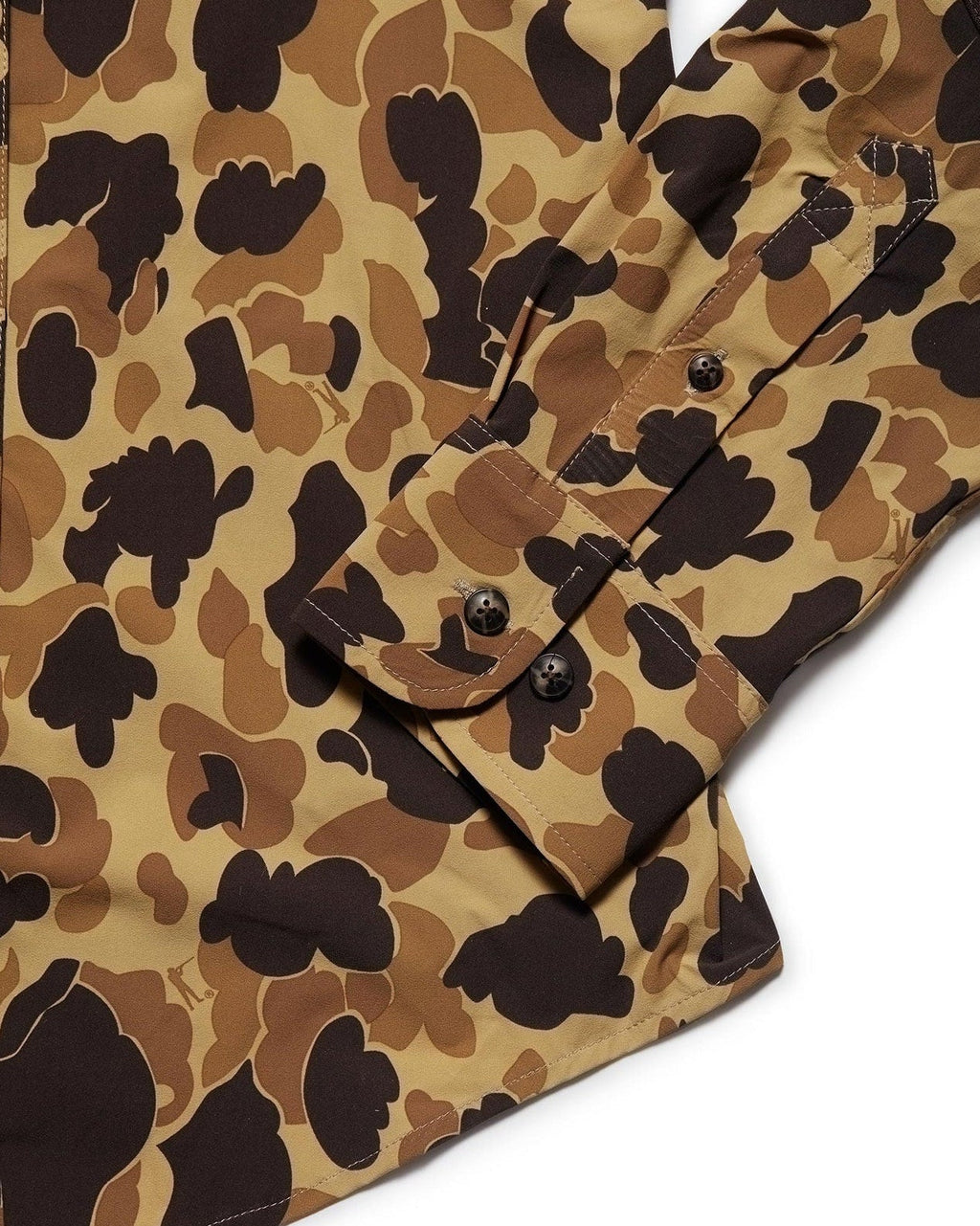 Roll tab sleeve on the Original Camo Active+ Joan Field Shirt