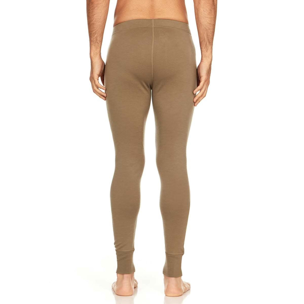 Midweight Men's Wool Bottom Thermal Base Layer -  100% Merino Wool