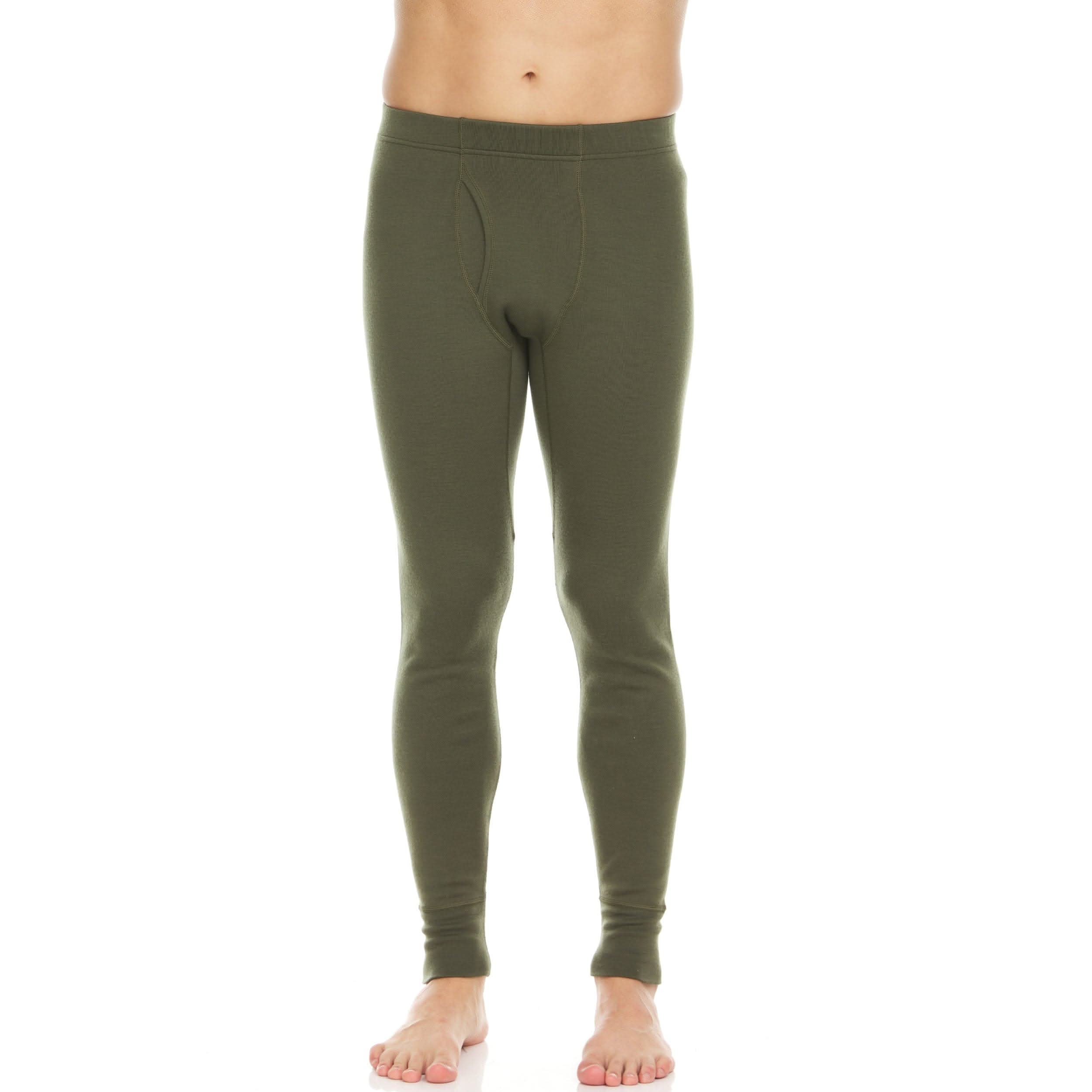 Heavyweight Men's Wool Bottom Base Layer - 100% Merino Wool