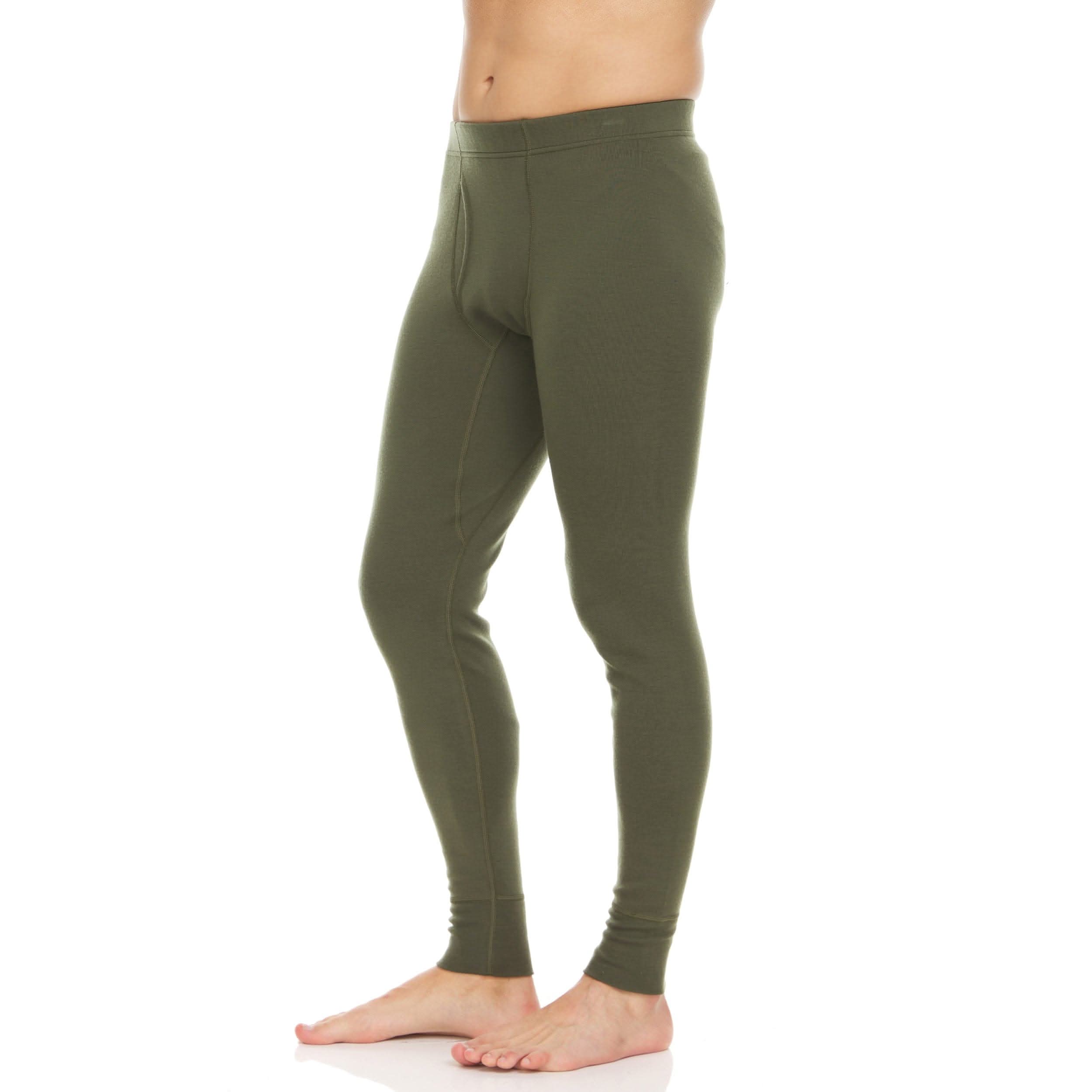 Heavyweight Men's Wool Bottom Base Layer - 100% Merino Wool