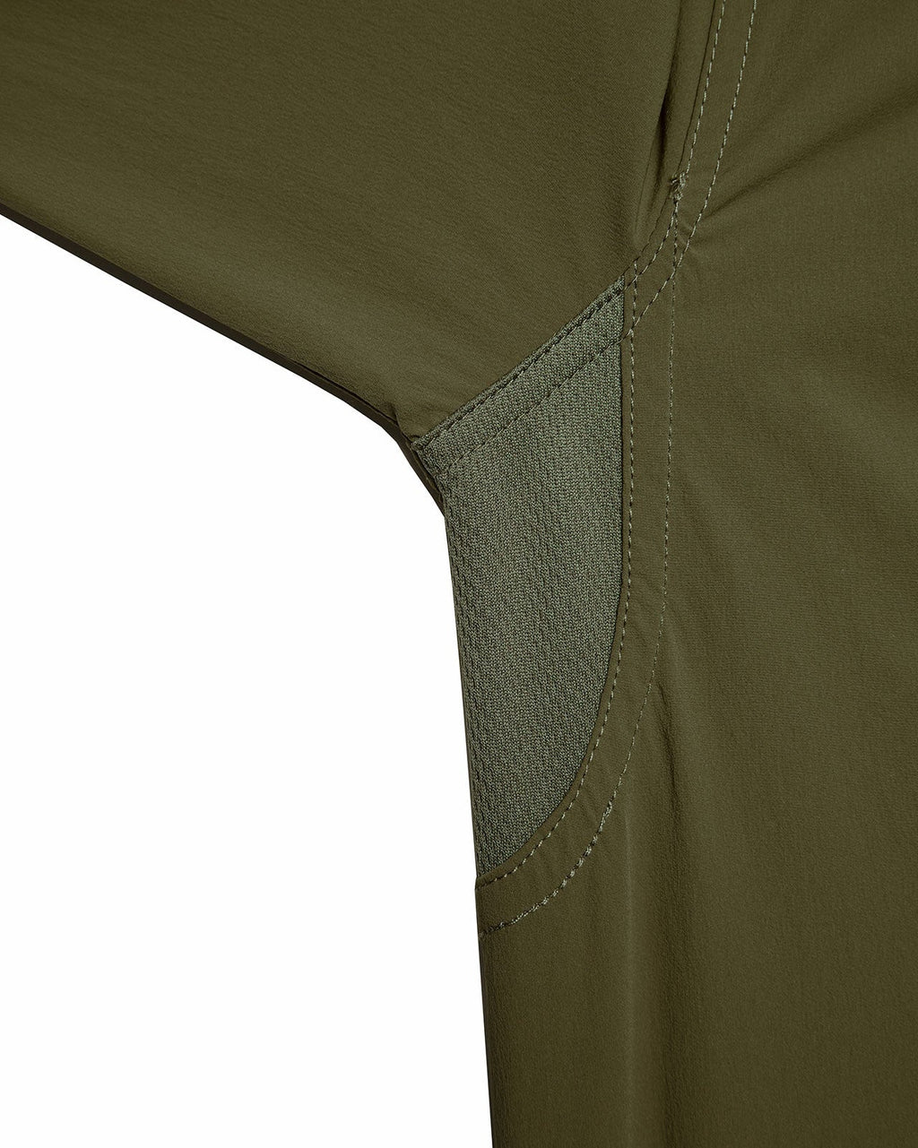 Tech Vent underarm panel on the Olive Active+ Joan Field Shirt