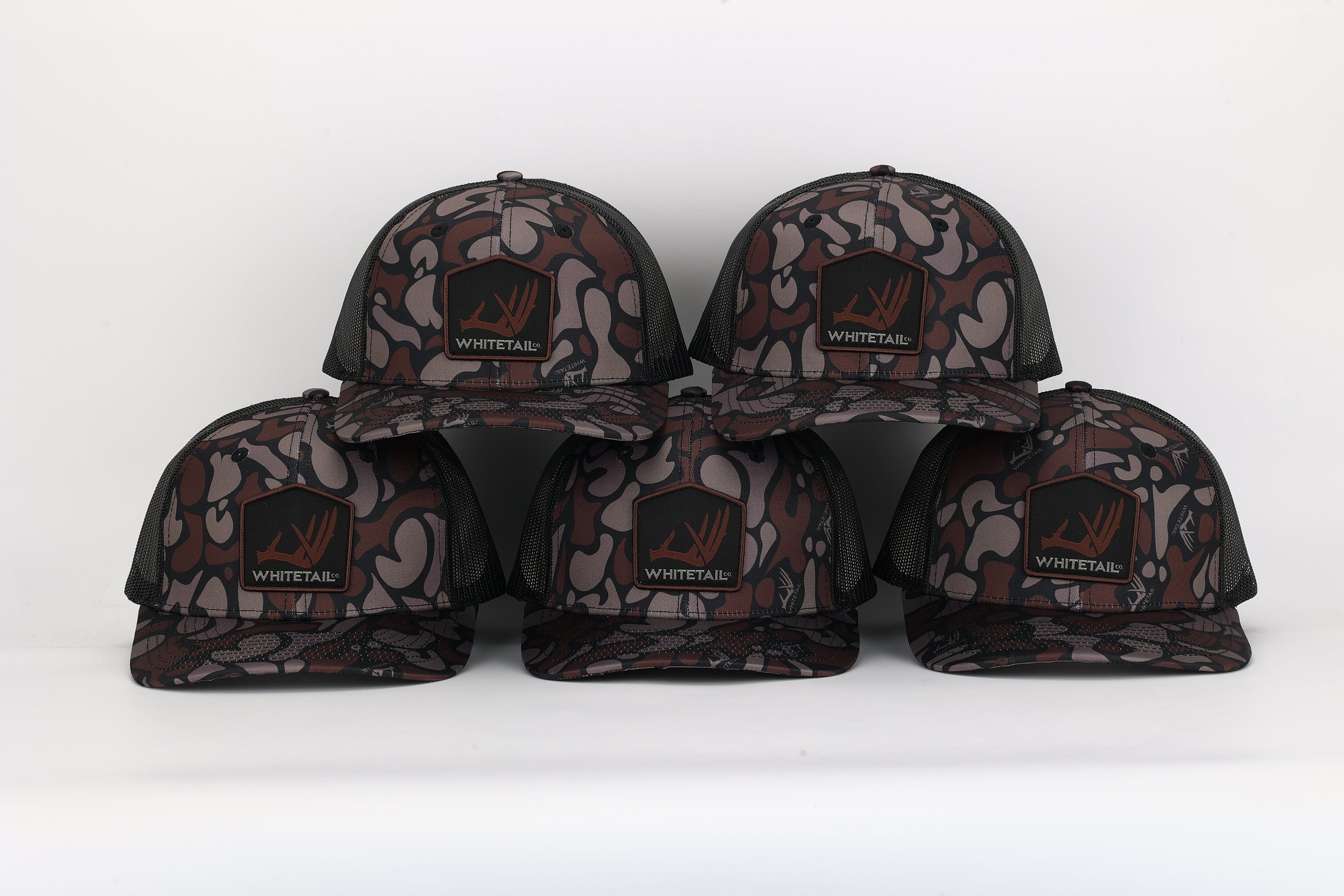 Whitetail Co. Dark Old Camo Shed Antler 6 Panel