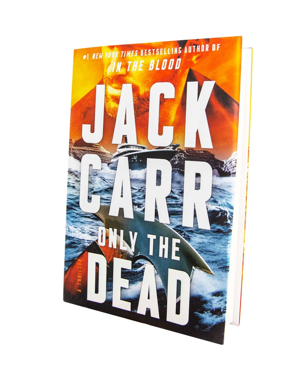 Jack Carr Only the Dead novel cover, shown for reference; book not included with the shirt