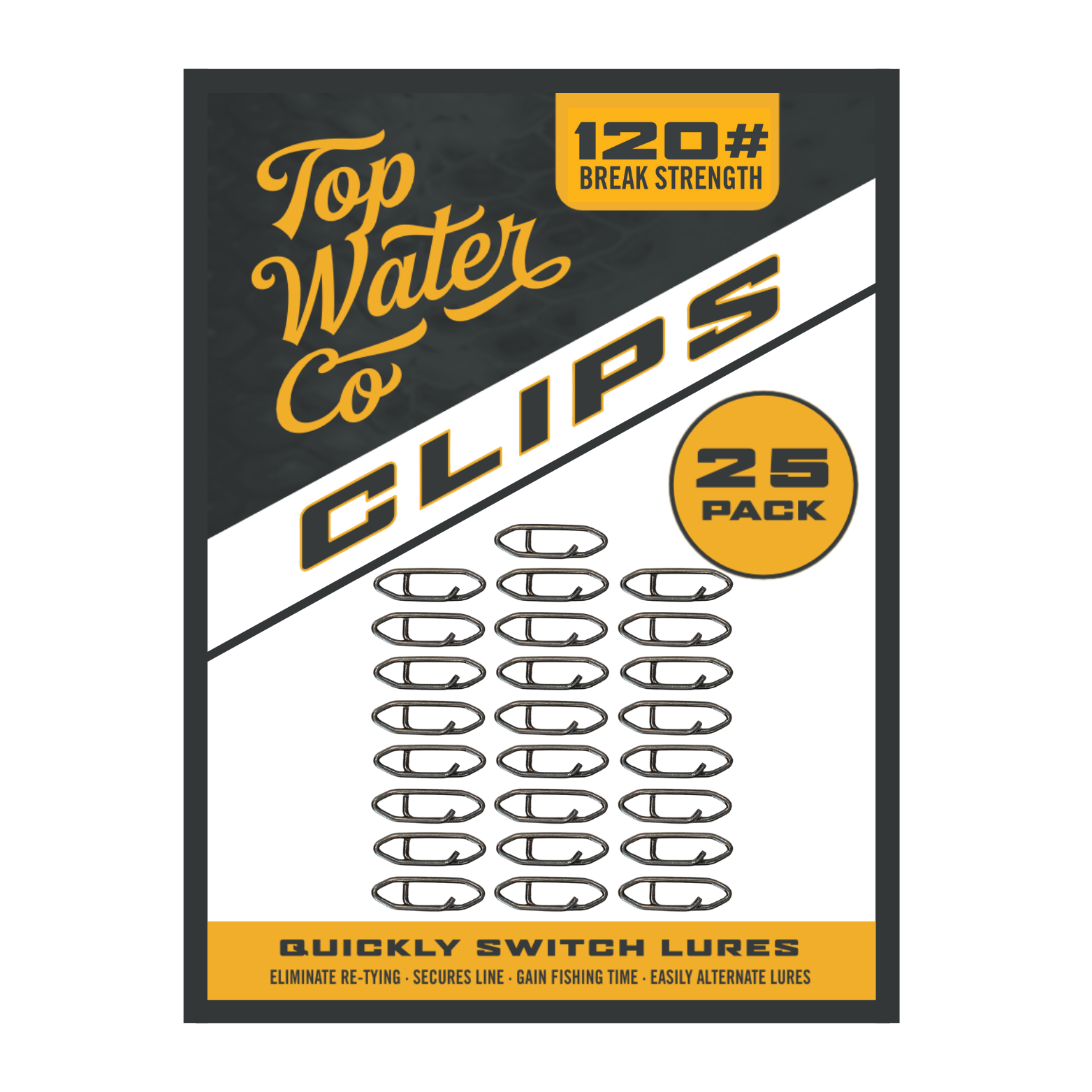 Topwater Co Speed Clips (15-45-70-120lbs) – product view 24 | Venator Hunting