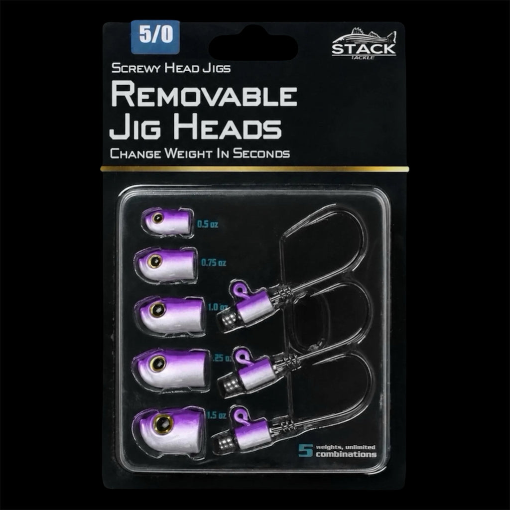 Stack Tackle Screwy Head Jigs | Venator Hunting