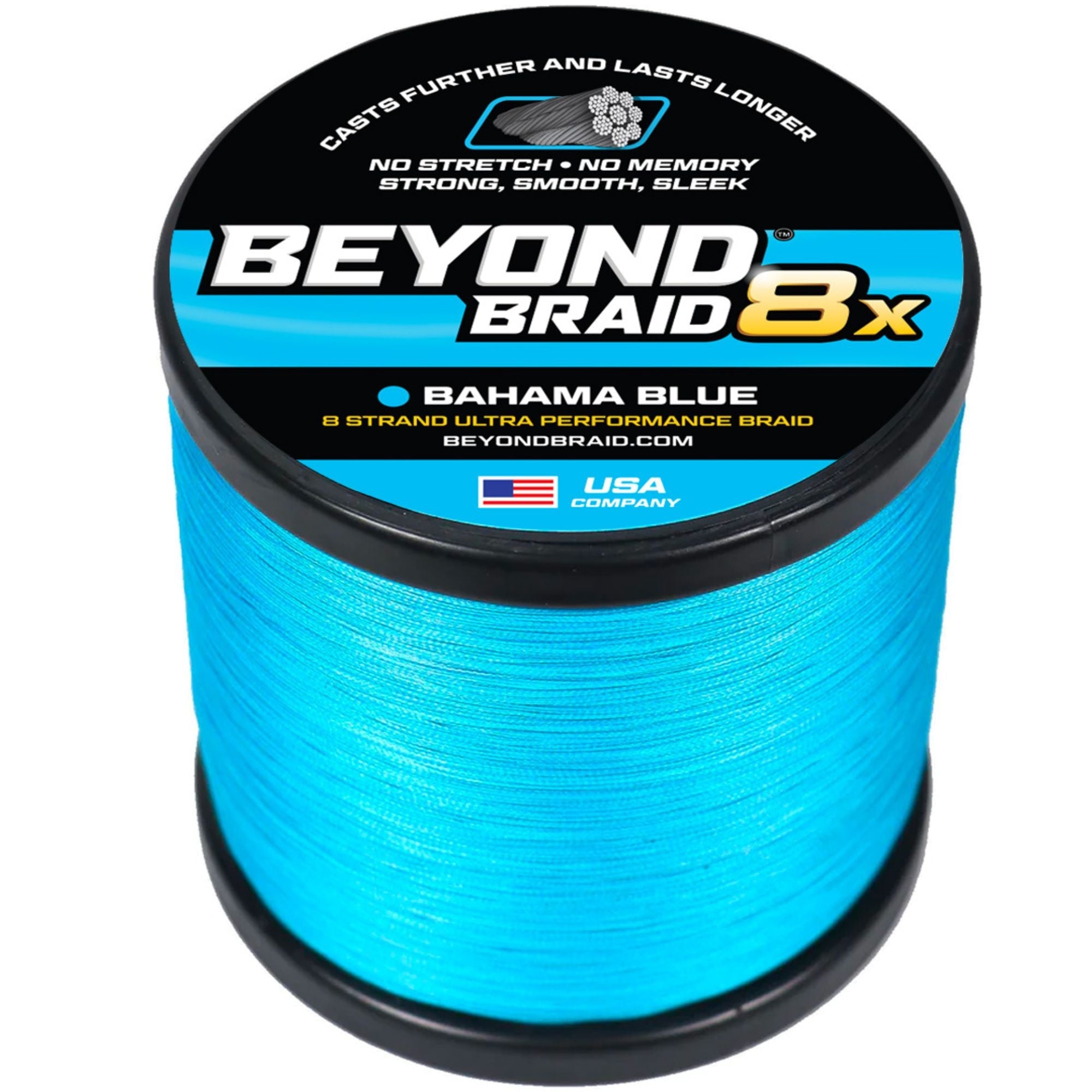 8 Strand Braided Fishing Line Series - Super Sleek & Smooth Braided Fishing Line - High Performance Fishing Line For Saltwate