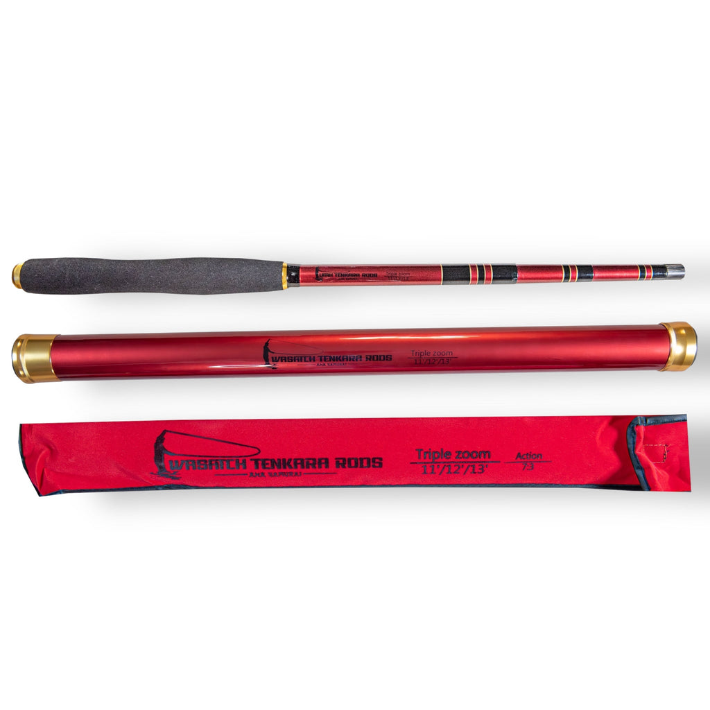 Wasatch Akai Samurai Tenkara Rod – 11-13 ft – detail close-up | Venator Hunting