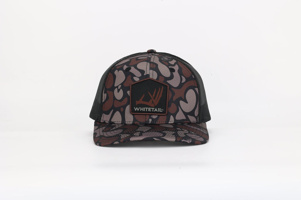 Whitetail Co. Dark Old Camo Shed Antler 6 Panel