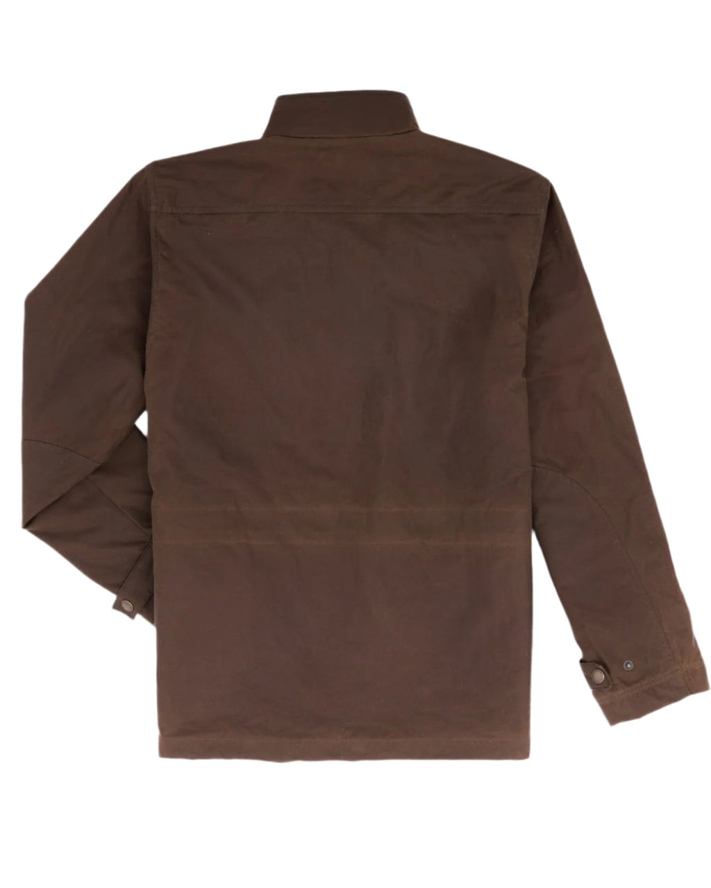 Waxed Field Jacket in Oak, back view