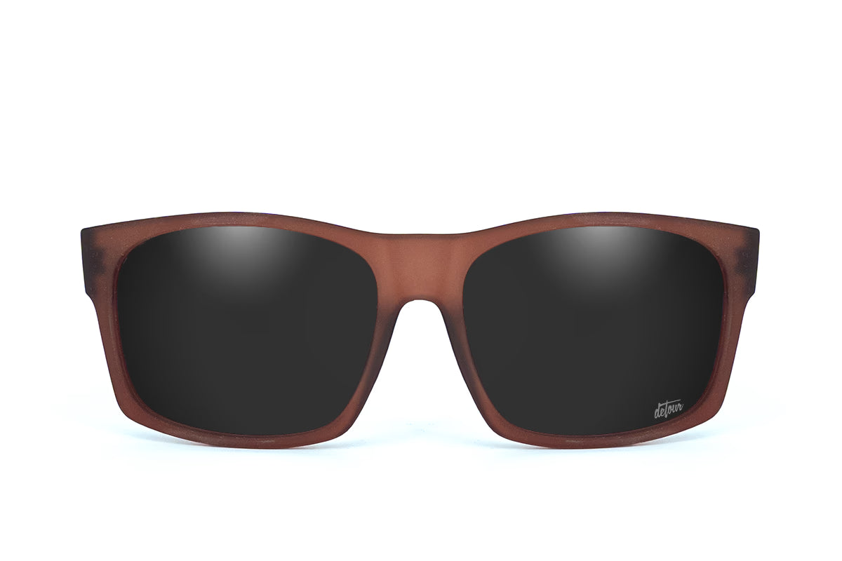 Big Kahuna XL - Frosted Burgundy - Jet Black Polarized