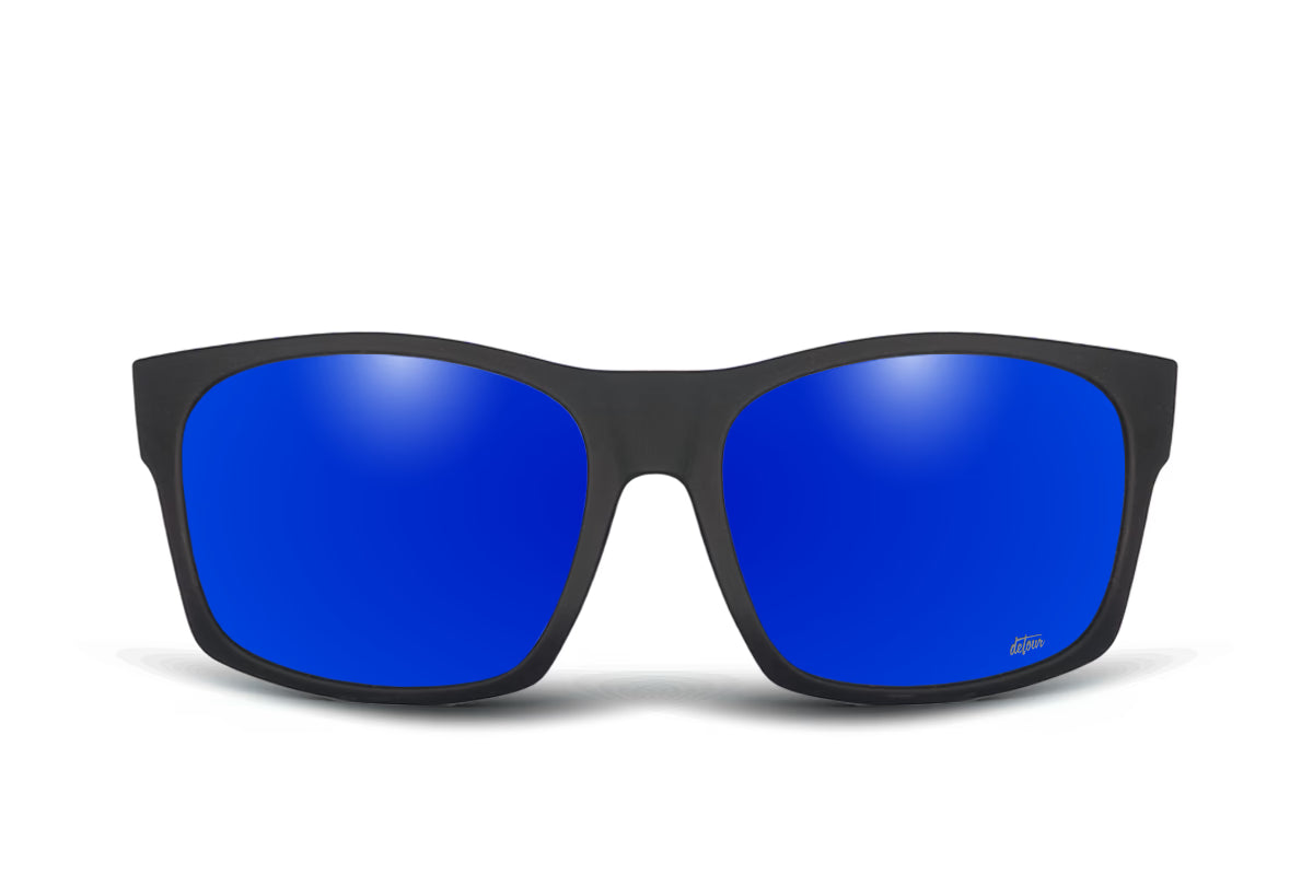 Big Kahuna XL - Matte Black - Deep Blue Polarized