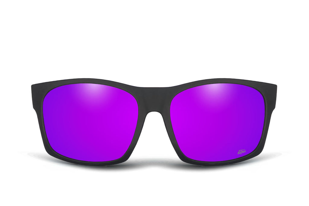 Big Kahuna XL - Matte Black - Purple Polarized