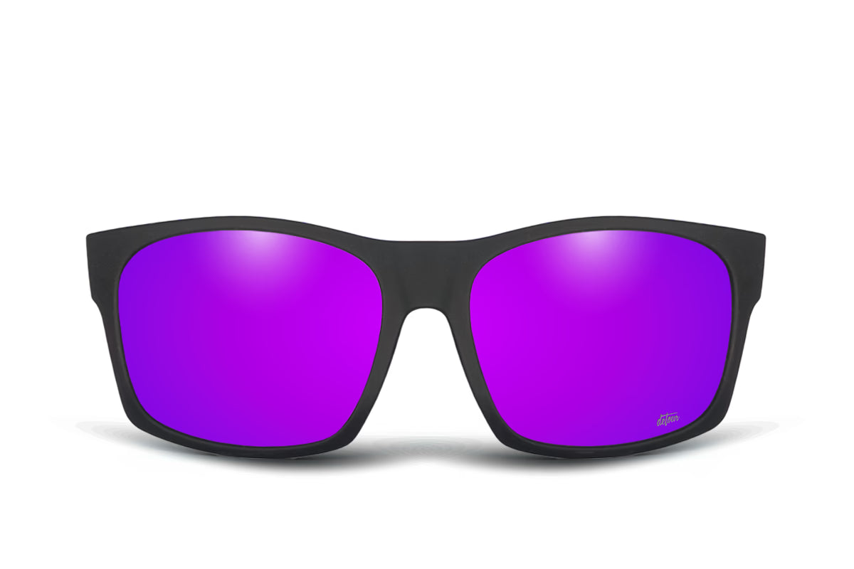 Big Kahuna XL - Matte Black - Purple Polarized