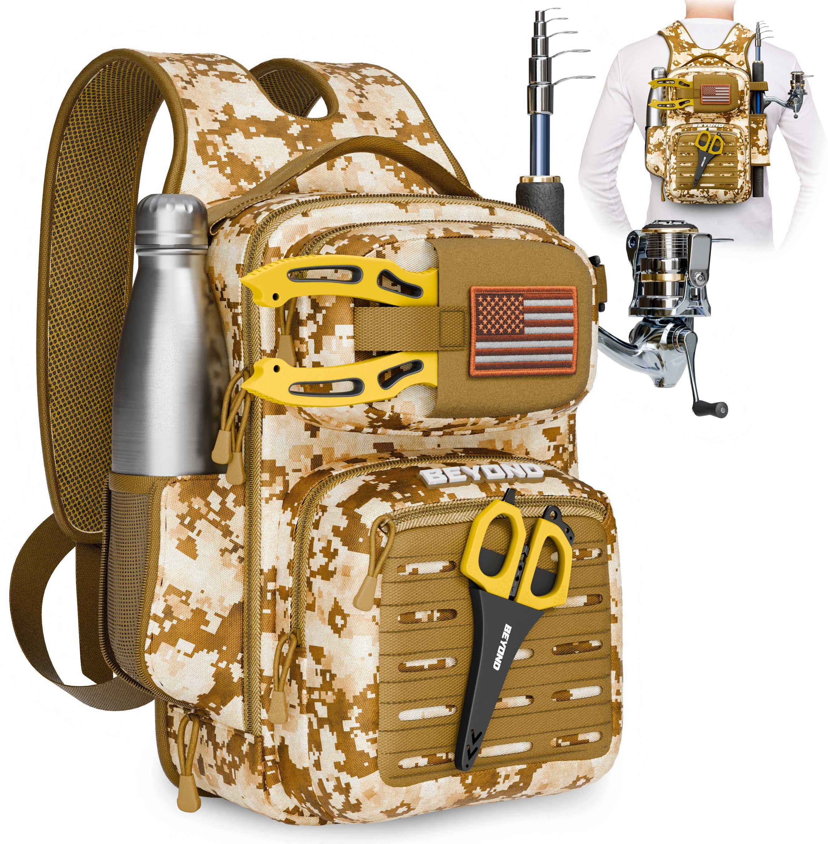 Beyond Fishing Tackle Bag - The Voyager - brown | Venator Hunting