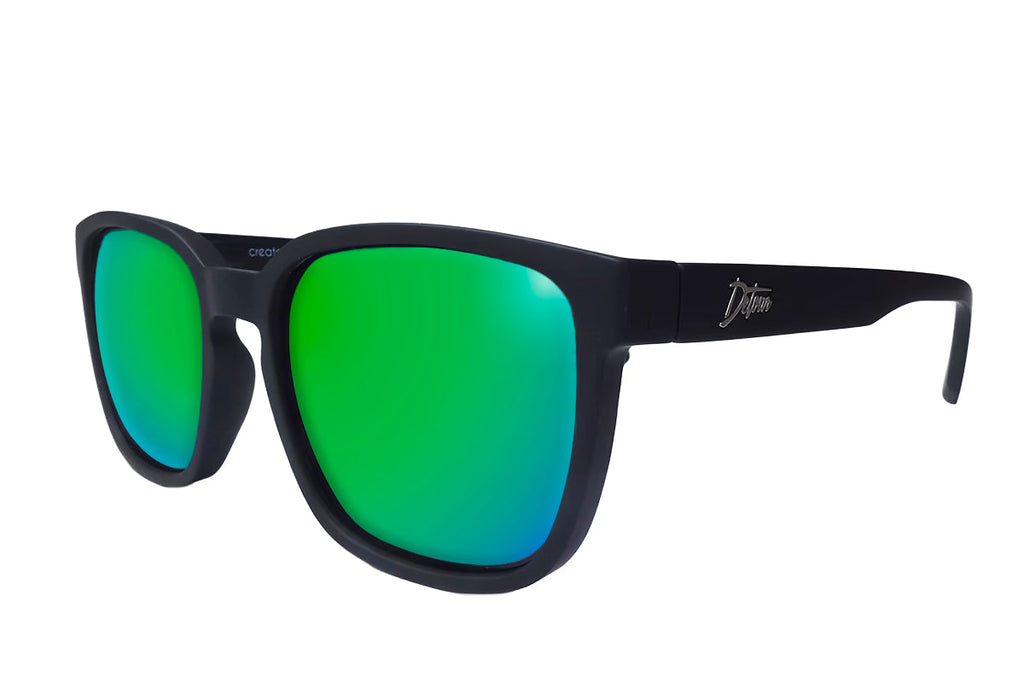 Cabana XL - Matte Black - Green Machine Polarized
