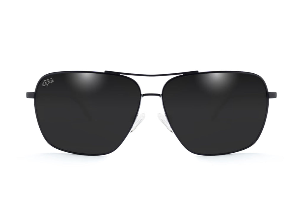 Coastal - Matte Black - Jet Black Polarized