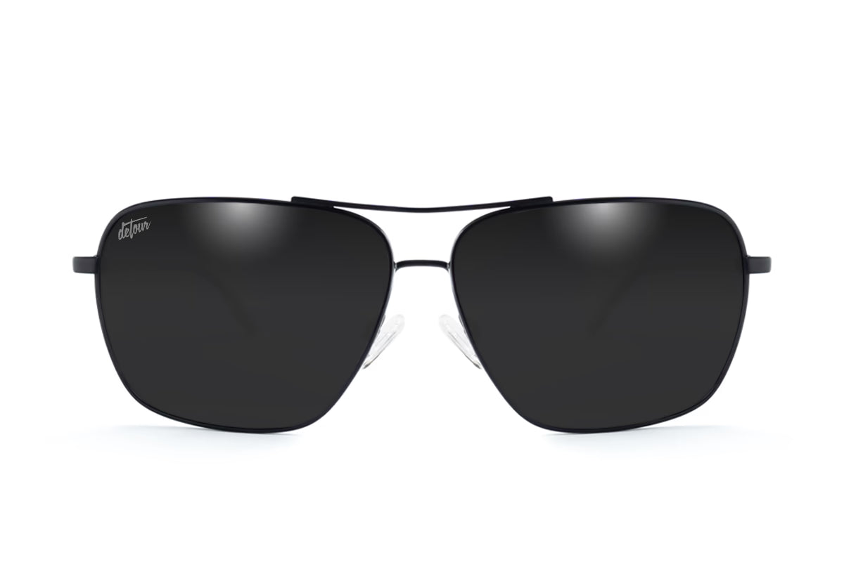 Coastal - Matte Black - Jet Black Polarized