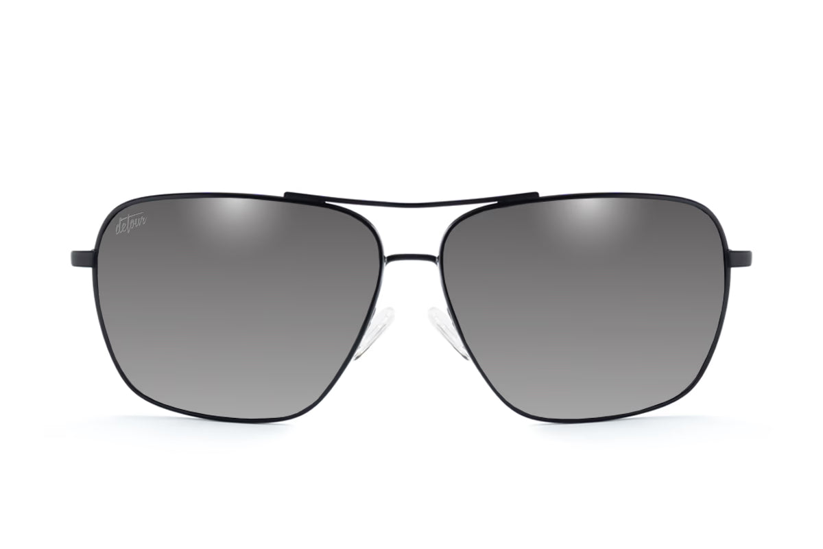 Coastal - Matte Black/Grey Tortoise - Silver Bullet Polarized