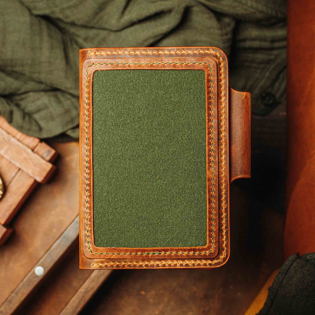 Pirate Goods Quartermaster v2 – Leather Passport Wallet with Velcro