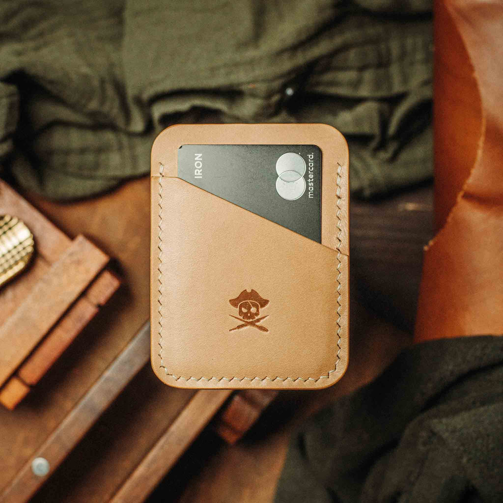 Pirate Goods Boatswain v3 – Minimalist Leather Card Holder | Venator Hunting