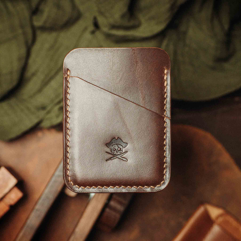 Pirate Goods Boatswain v3 – Minimalist Leather Card Holder | Venator Hunting