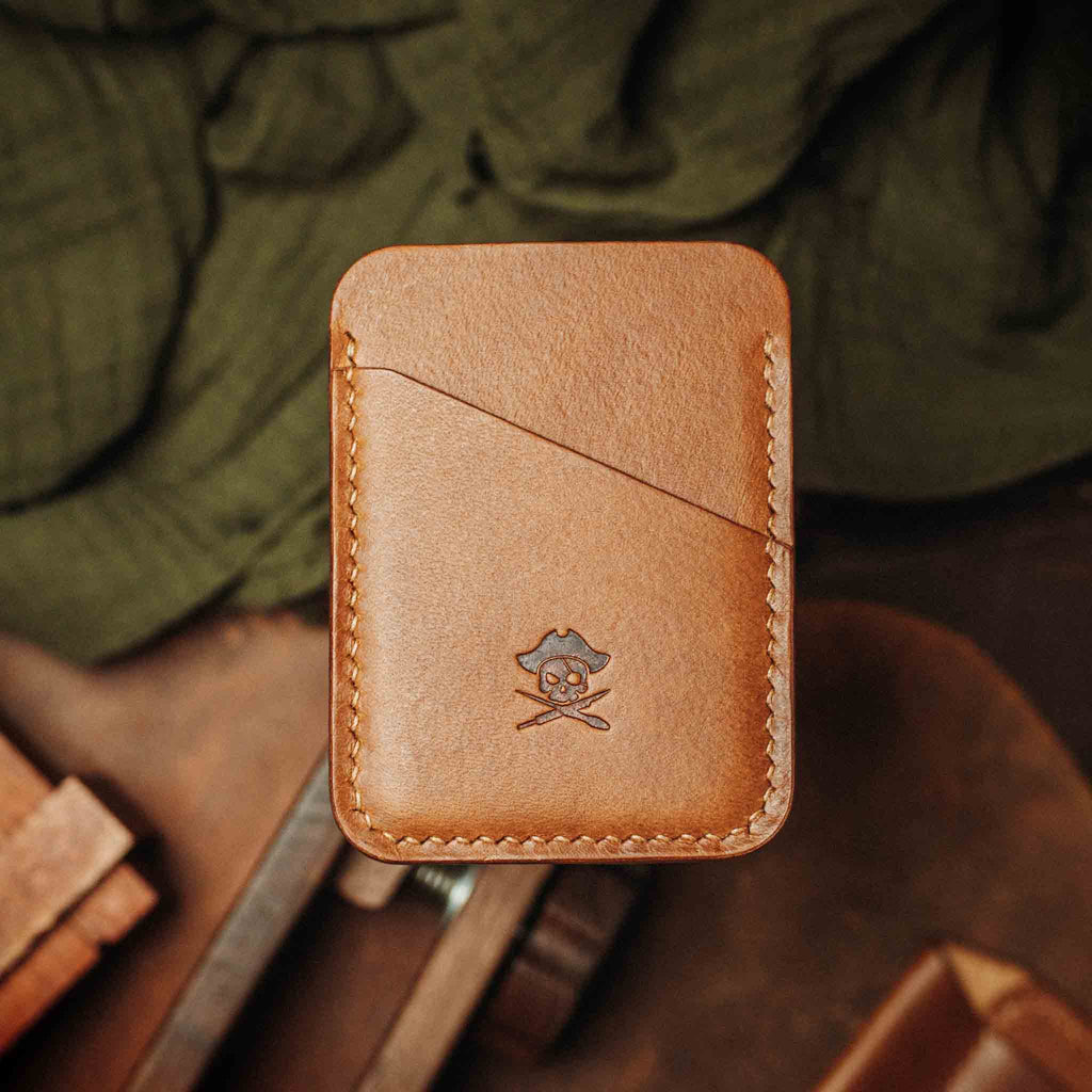 Pirate Goods Boatswain v3 – Minimalist Leather Card Holder | Venator Hunting