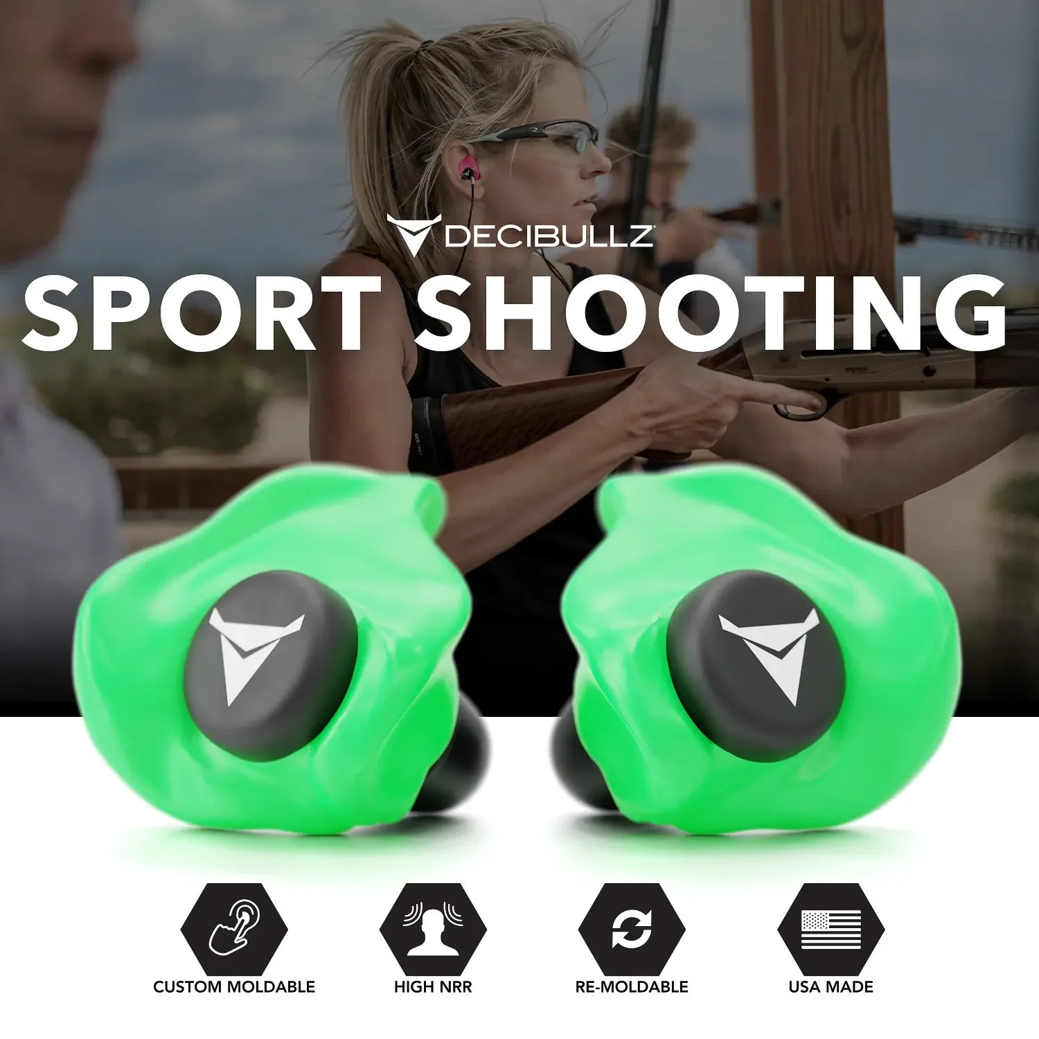 Custom Molded Earplugs 31dB NRR