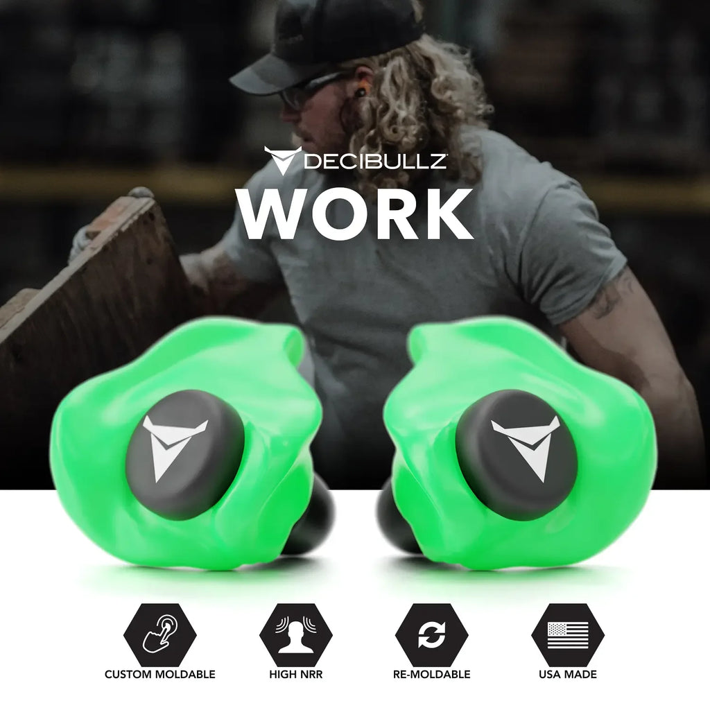 Custom Molded Earplugs 31dB NRR